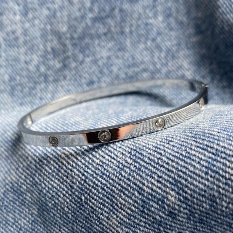 Браслет с фианитами