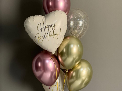 Фонтан шаров на День рождения 🔥