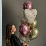 Фонтан шаров на День рождения 🔥 1