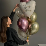 Фонтан шаров на День рождения 🔥 2