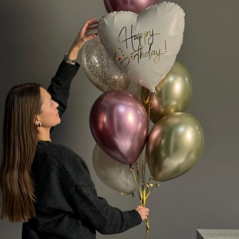 Фонтан шаров на День рождения 🔥