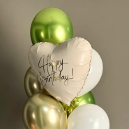 Фонтан шаров «С Днем рождения» 4