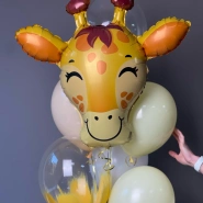Сет воздушных шаров «Веселый жираф» 1