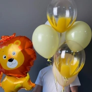 Сет воздушных шаров «Львёнок» 3