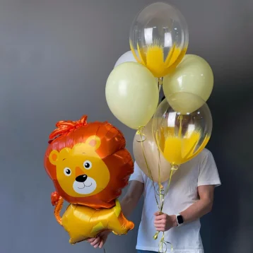 Сет воздушных шаров «Львёнок»