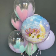 Сет гелиевых шариков «Единорожка»🦄 1
