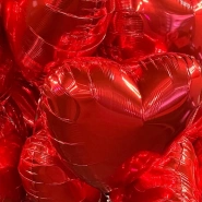 Фольгированные сердца 39 😍 2