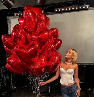 Фольгированные сердца 39 😍