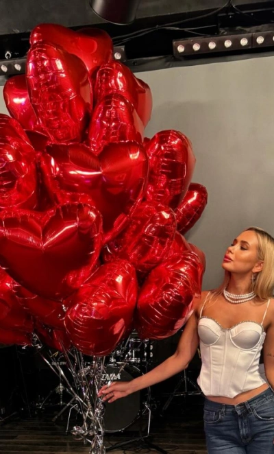 Фольгированные сердца 39 😍