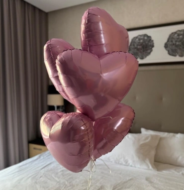 Фольгированные сердца 5 💘