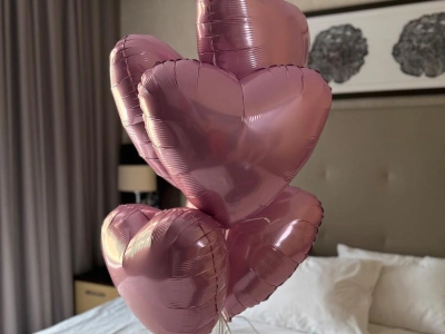 Фольгированные сердца 5 💘