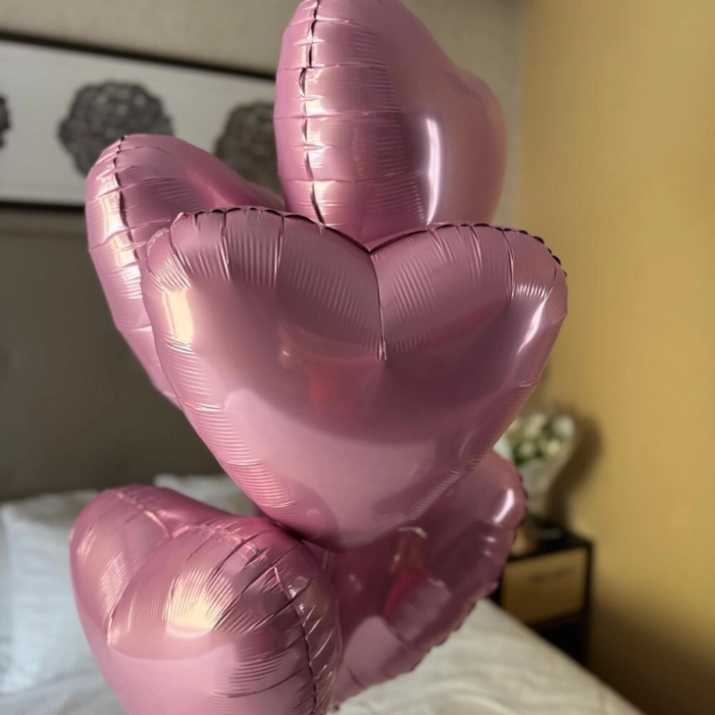 Фольгированные сердца 5 💘