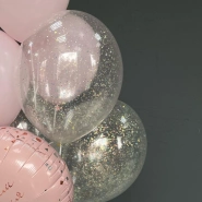 7 гелиевых Шаров «с днем рождения» 🌿 4