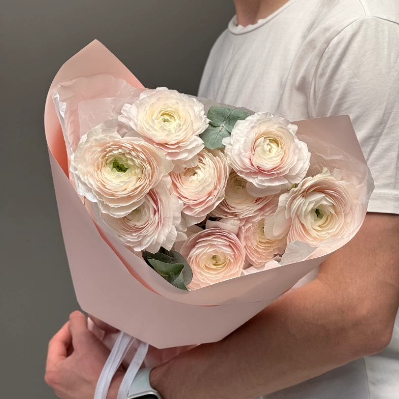 Ранункулюсы в моно 9