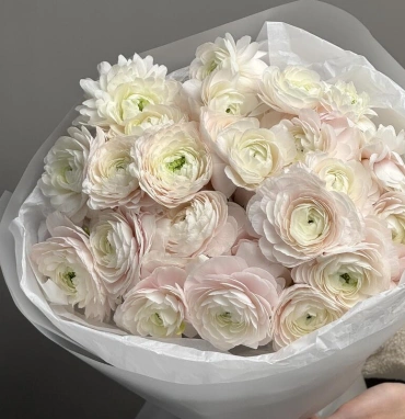 WOW- букет из нежнейших Ранункулюсов