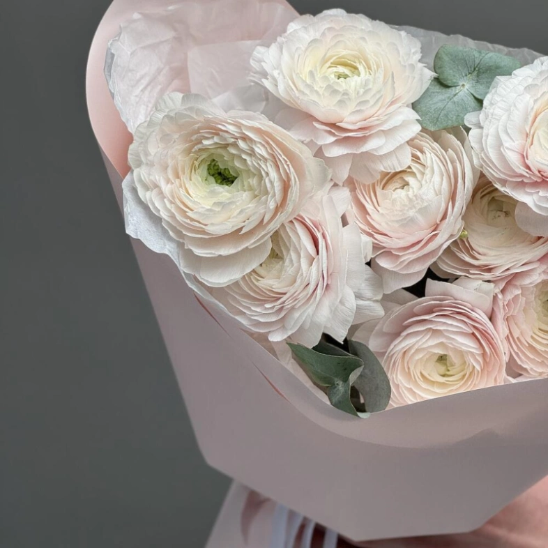 Монобукет из нежнейших Ранункулюсов