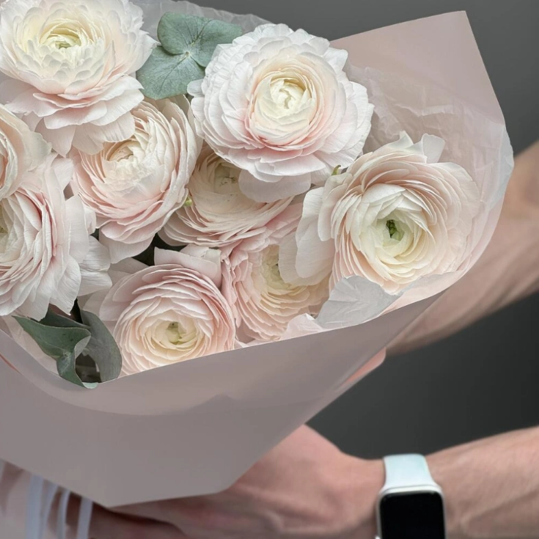 Монобукет из нежнейших Ранункулюсов