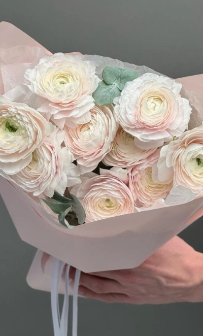 Монобукет из нежнейших Ранункулюсов