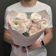 Монобукет из нежнейших Ранункулюсов 2