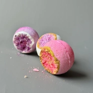 Бокс Бомбочки для ванны Жеода с солью 3 в наборе 2