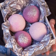 Бокс с бомбочками для ванны 4 в наборе 💜 2