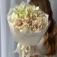 Розы и амариллисы 1