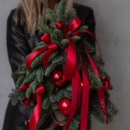 Елочка из ароматного нобилиса ручной работы 4