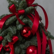 Елочка из ароматного нобилиса ручной работы 3