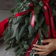 Елочка из нобилиса (голубая ель) ручной работы 4