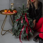 Елочка из нобилиса (голубая ель) ручной работы 0