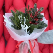 Авторский букет из датской ели сорта Нобилис 0