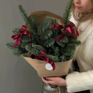 Новогодний букет из нобилиса🎄 2