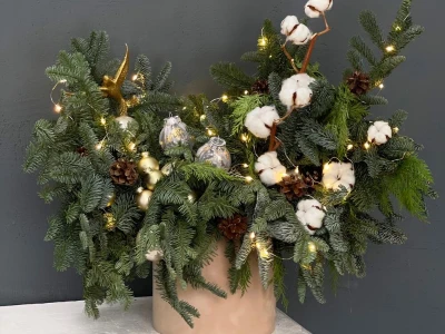 Композиция из нобилиса «Новый год»