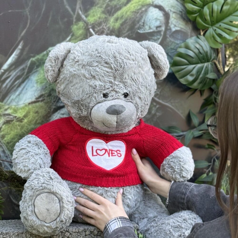 Плюшевый медведь Love