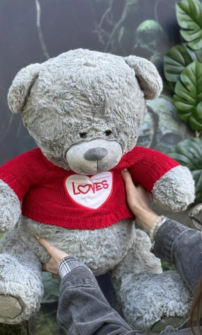 Плюшевый медведь Love