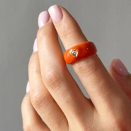 Кольцо Оранж🧡 0
