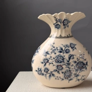 Винтажная ваза для цветов Фарфор 03. 1