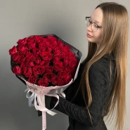 Розы красные Кения 51 2