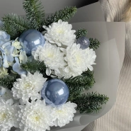 Новогодний букет &laquo;Зимняя сказка&raquo; 4