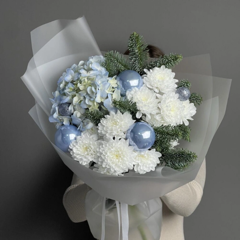 Новогодний букет &laquo;Зимняя сказка&raquo;