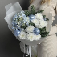 Новогодний букет &laquo;Зимняя сказка&raquo; 0