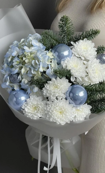Новогодний букет «Зимняя сказка»