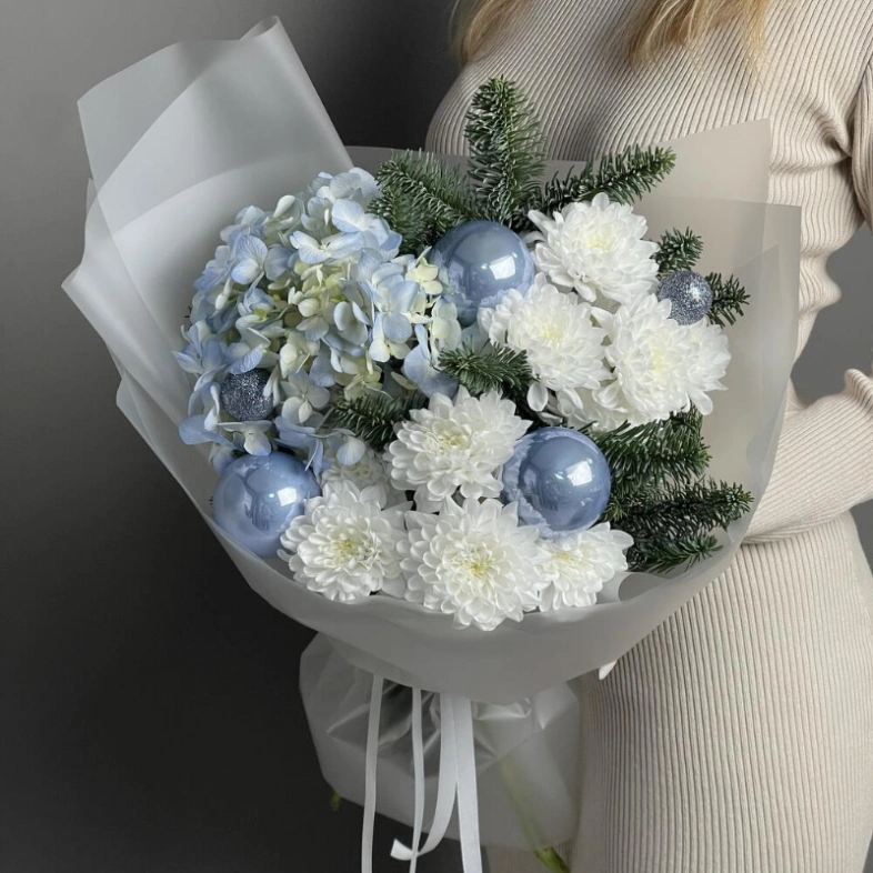 Новогодний букет &laquo;Зимняя сказка&raquo;