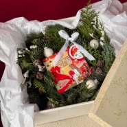 Композиция 2в1: венок или украшение стола🎄 1