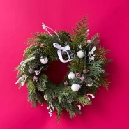 Композиция 2в1: венок или украшение стола🎄 0