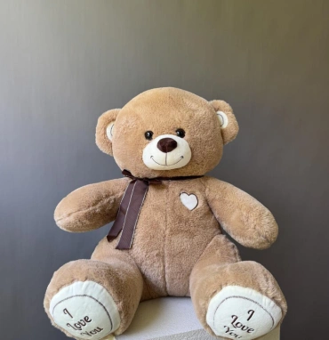 Кашемировый мишка «Я люблю тебя»