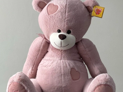 Розовый мишка «Love»