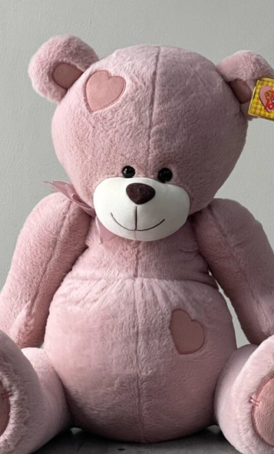 Розовый мишка «Love»