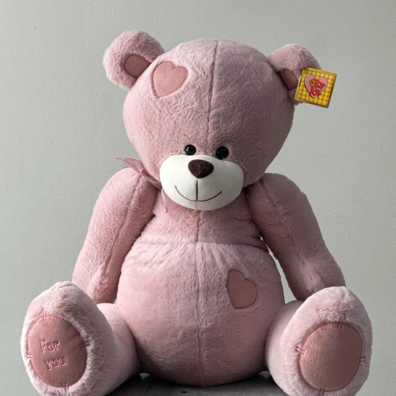 Розовый мишка &laquo;Love&raquo;
