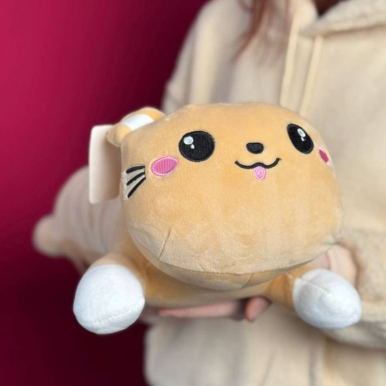 Игрушка котик - подушка